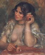 Pierre Renoir Gabrielle with a Rose Spain oil painting reproduction